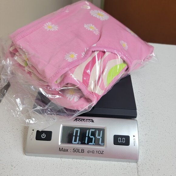 Ana Clare Reversible Sleeveless Dress Size L Pink Floral Abstract Scalloped Hem - Picture 12 of 12